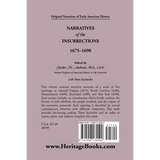 Narratives of the Insurrections, 1675-1690 back cover