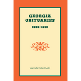 Georgia Obituaries, 1905-1910