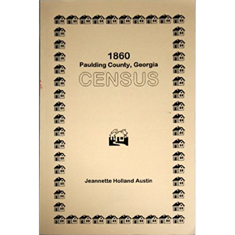 1860 Paulding County, Georgia, Census