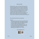 St. Mary's Govans Catholic Church, Baltimore, Maryland: Baptisms 1850-1882, Marriages 1850-1912, and Cemetery Records back cover