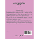 Frederick County, Maryland Land Records Abstracts, 1784-1788, Liber WR5 through WR7 back cover
