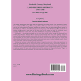 Frederick County, Maryland Land Records Abstracts, 1784-1788, Liber WR5 through WR7 back cover