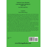 Frederick County, Maryland Land Records Abstracts, 1788-1792, Liber WR8 Through WR10 back cover