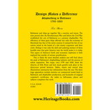 Design Makes a Difference: Shipbuilding in Baltimore, 1795-1835 back cover