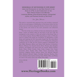 Memorials of Methodism in New Jersey back cover