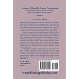 History of Clearfield County, Pennsylvania with Illustrations and Biographical Sketches of some of its Prominent Men and Pioneers vol. 2 back cover