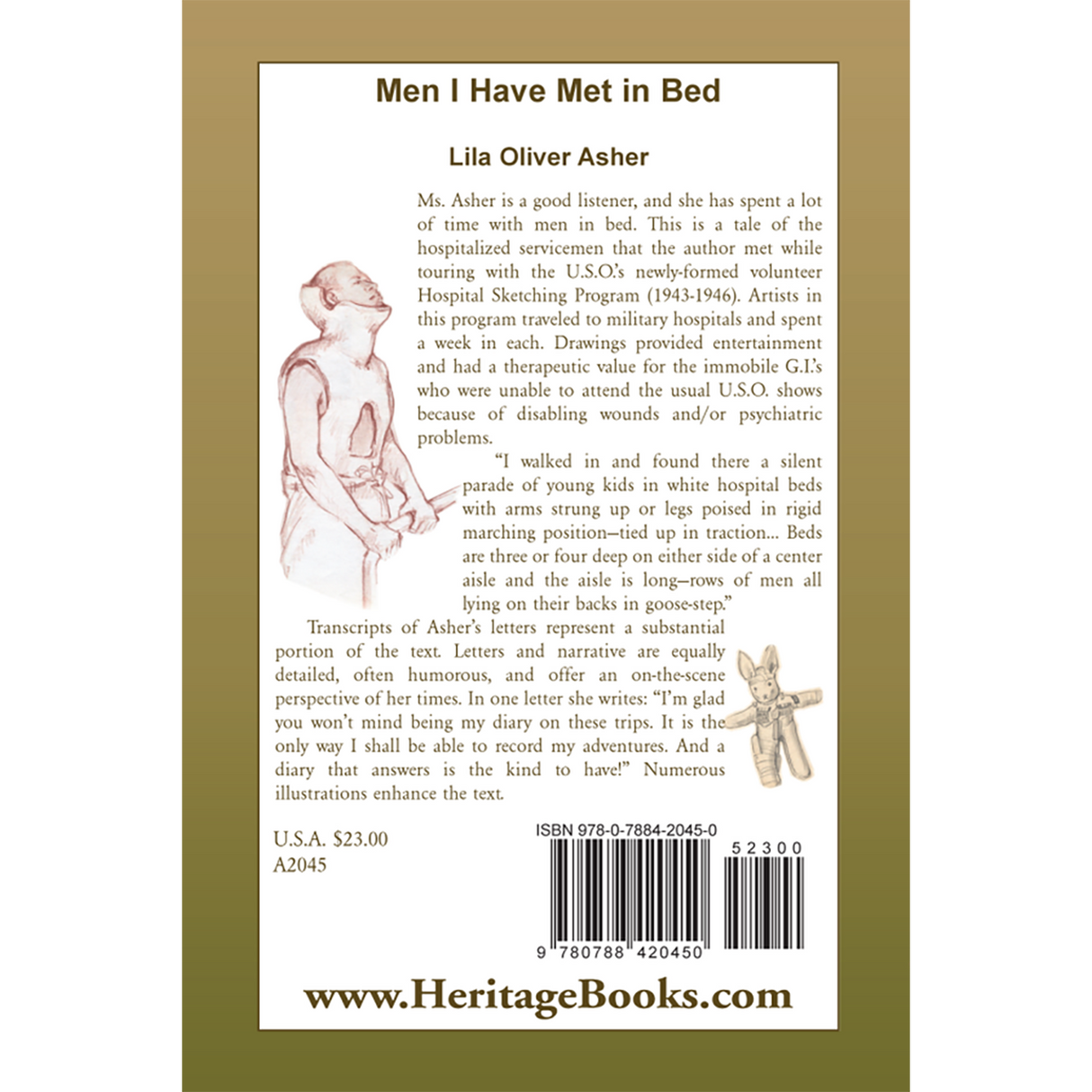 Men I Have Met in Bed back cover