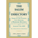 The Salem [Massachusetts] Directory