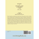Records of Officers and Men of New Jersey in Wars, 1791-1815 back cover