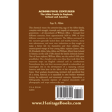 Across Four Centuries: The Albin Family in England, Ireland and America back cover