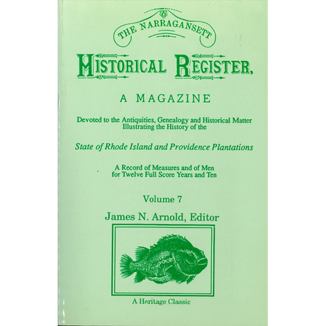 The Narragansett Historical Register, Volume 7