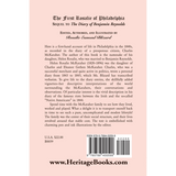 The First Rosalie of Philadelphia: Sequel to The Diary of Benjamin Reynolds back cover