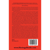 The History of Maryland from Its First Settlement in 1633 to the Restoration in 1660, with a Copious Introduction and Notes and Illustrations Volume 1 back cover