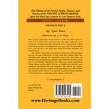 The History of Several Towns, Manors and Patents of the County of Westchester from the First Settlement to the Present Time vol. 2 part 1 back cover
