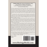 Enemy Views: The American Revolutionary War as Recorded by the Hessian Participants back cover