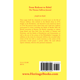From Redcoat to Rebel: The Thomas Sullivan Journal back cover