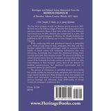 Marriages and Related Items Abstracted from the Mendon Dispatch of Mendon, Adams County, Illinois, 1877-1905 back cover