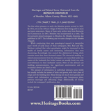 Marriages and Related Items Abstracted from the Mendon Dispatch of Mendon, Adams County, Illinois, 1877-1905 back cover