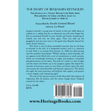 The Diary of Benjamin Reynolds: The Journal of a Voyage 'round Cape Horn from Philadelphia to Chile and back again via Rio de Janiero in 1840-41 back cover