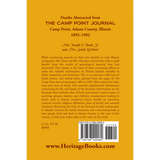 Deaths Abstracted from the Camp Point Journal, 1893-1903, Camp Point, Adams County, Illinois back cover