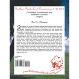 Southam Parish Land Processioning, 1747-1784, Goochland, Cumberland, and Powhatan Counties, Virginia back cover