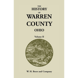 The History of Warren County, Ohio, Containing a History of the County Volume 2