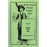 Rains County [Texas] Leader, 1912