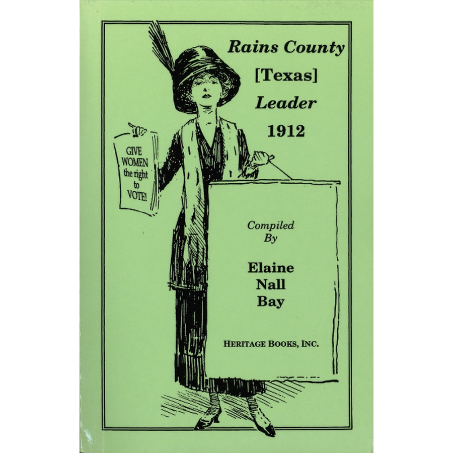 Rains County [Texas] Leader, 1912