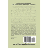 A Record of the Descendants of Capt. George Denison, of Stonington, Connecticut back cover