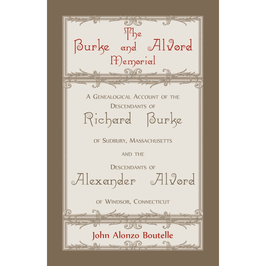 The Burke and Alvord Memorial