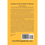 Cheseldine and Gerard Families of Maryland back cover
