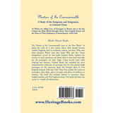 Planters of the Commonwealth: A Study of the Emigrants and Emigration in Colonial Times back cover
