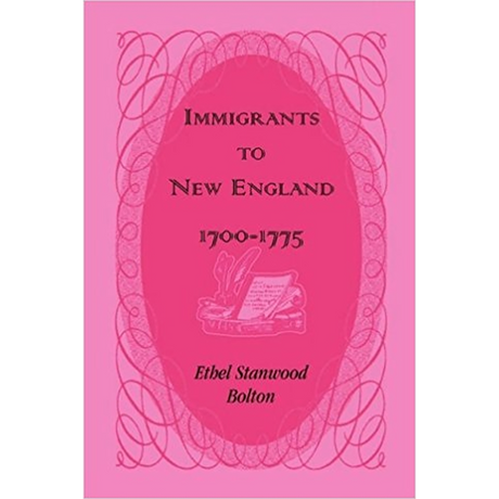 Immigrants to New England, 1700-1775