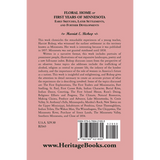 Floral Home: or, First Years of Minnesota Early Sketches, Later Settlements, and Further Development back cover