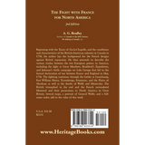The Fight With France for North America: 3rd edition back cover