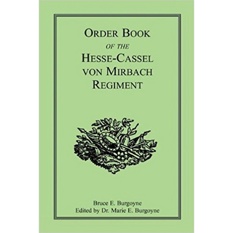 Order Book of the Hesse-Cassel von Mirbach Regiment