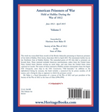 American Prisoners of War Held at Halifax During the War of 1812, Volume I back cover