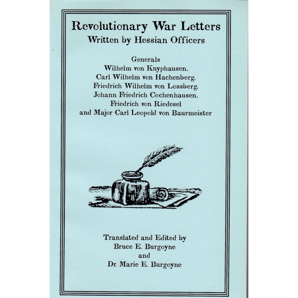 Revolutionary War Letters Written by Hessian Officers