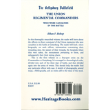The Gettysburg Battlefield: The Union Regimental Commanders back cover