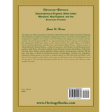 Browne-Brown: Descendants of England, West Indies, Maryland, New England, and the American Frontier back cover
