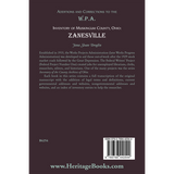Additions and Corrections to the W.P.A. Inventory of Muskingum County, Ohio: Zanesville