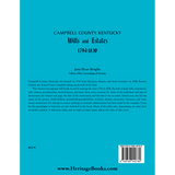 Campbell County, Kentucky Wills and Estates, 1794–1830