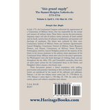 "this grand supply" The Samuel Hodgdon Letterbooks, 1778-1784, Volume 2, April 3, 1781-May 24, 1784 back cover