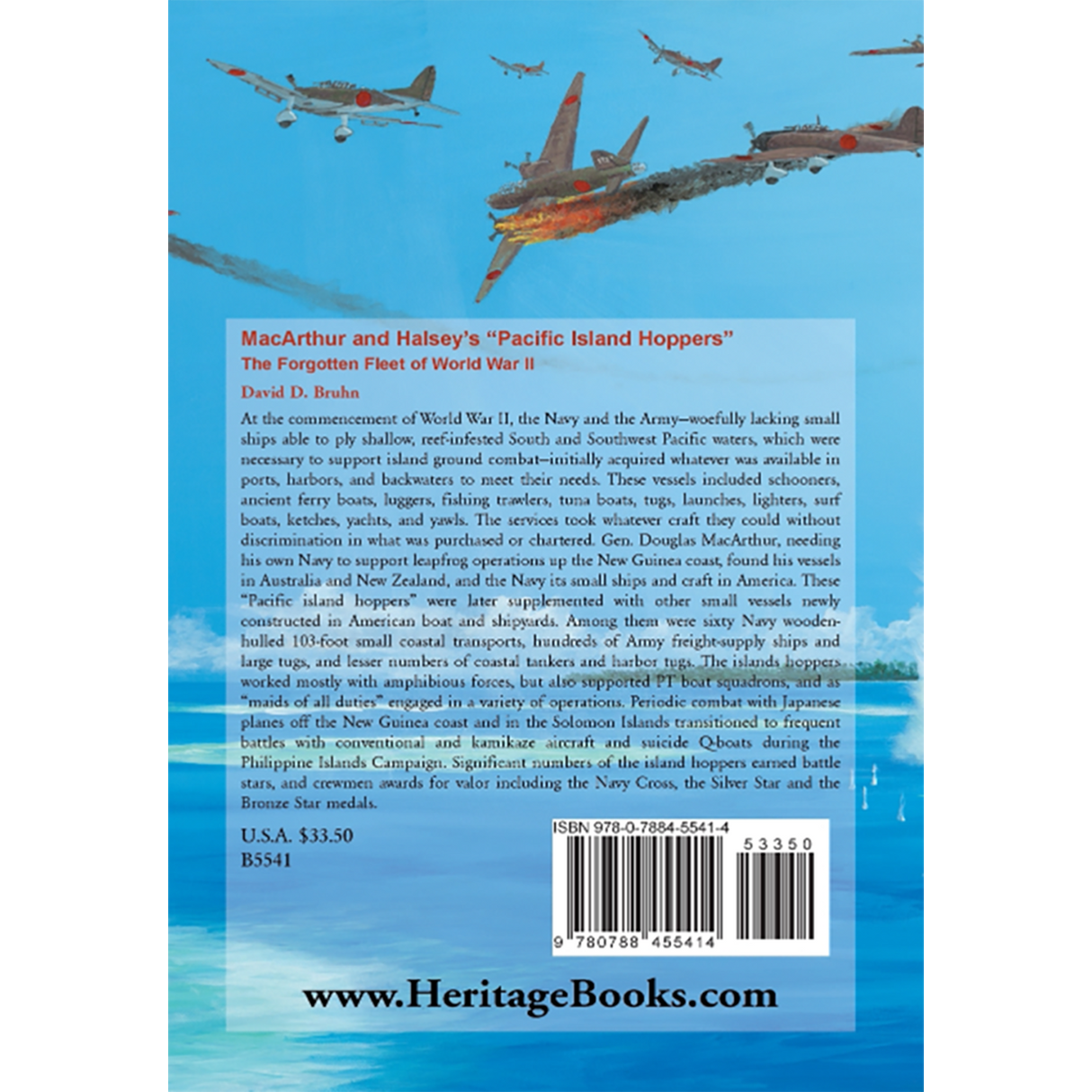 MacArthur and Halsey's "Pacific Island Hoppers": The Forgotten Fleet of World War II back cover
