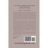 Some Slaves of Fauquier County, Virginia, Volume IV back cover