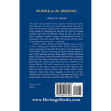 Murder on the Abarenda back cover