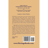 Some Slaves of Rappahannock County, Virginia, Will Books A to D, 1833-1865 and Old Rappahannock County, Virginia, Will Books 1 and 2, 1664-1682 back cover