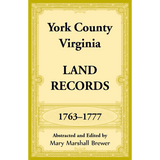 York County, Virginia Land Records, 1763-1777