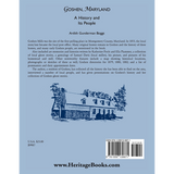 Goshen, Maryland: A History and its People back cover