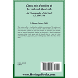 Clans and Families of Ireland and Scotland: An Ethnography of the Gael, A.D. 500-1750 back cover